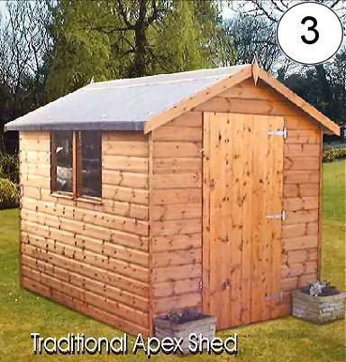Home / Products / Sheds / Traditional Apex Shed